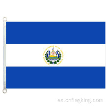 Bandera nacional de El Salvador 90 * 150cm 100% poliéster